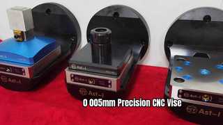 Étau CNC de précision AST, précision de 0,005 mm pour l'usinage