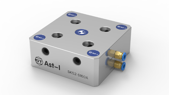 Commande numérique par ordinateur maintenant les montages pneumatiques d'étau pneumatique d'air pour 3/4/5 équipement de commande numérique par ordinateur d'axe