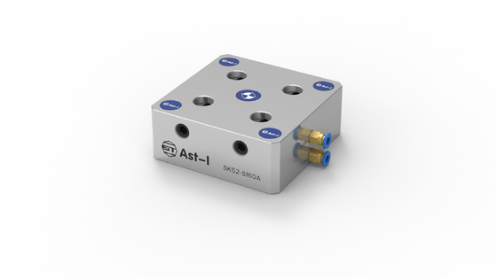 Commande numérique par ordinateur maintenant les montages pneumatiques d'étau pneumatique d'air pour 3/4/5 équipement de commande numérique par ordinateur d'axe