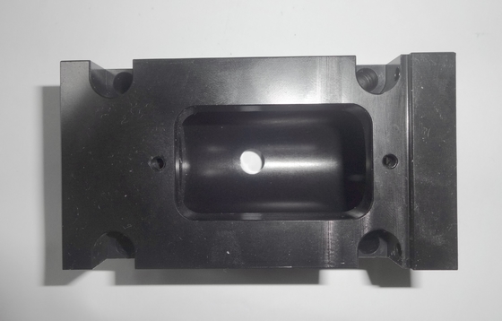 L'aluminium fait sur commande de commande numérique par ordinateur de dureté partie les pièces de fraisage de commande numérique par ordinateur anodisées par 120mm