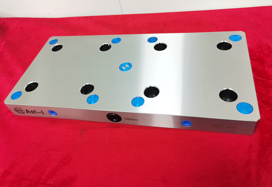 Supports de fixations d'axes pour usinage CNC 3/4/5 axes, avec une précision de répétabilité élevée de 0,005 mm