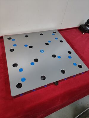 OEM 18KN Force de verrouillage 5 axes Fixtures de serrage CNC Fixtures de tenue de travail CNC offrant la stabilité de la pièce et le serrage dans les lignes de fabrication