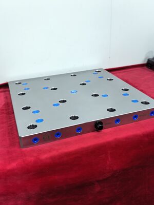 OEM 18KN Force de verrouillage 5 axes Fixtures de serrage CNC Fixtures de tenue de travail CNC offrant la stabilité de la pièce et le serrage dans les lignes de fabrication