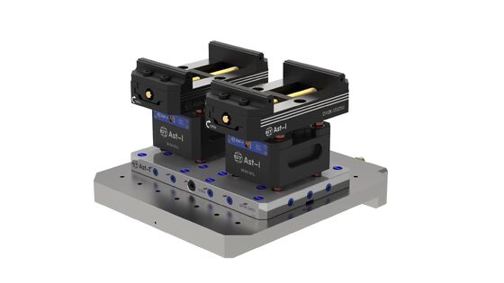 Construction robuste, fixation d'usinage CNC avec traitement antirouille, performances fiables
