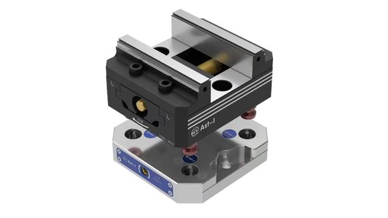 Étau manuel à centrage automatique Étau de fraisage CNC à 5 axes Changement rapide