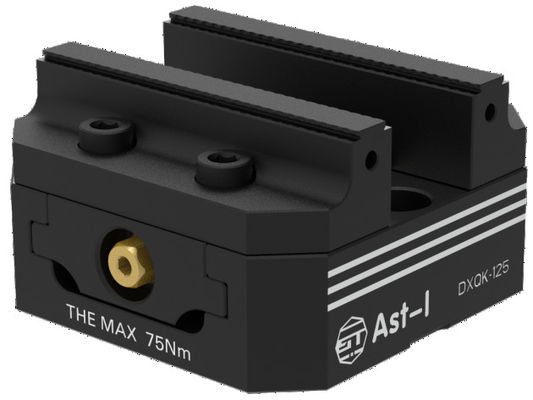 Montages d'axe de fraiseuse de commande numérique par ordinateur de précision largeur de mâchoire de 75mm DXQ125128