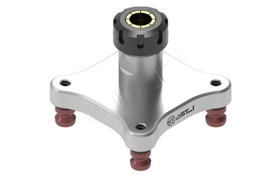 Montage de serrage manuel précis Montage de machine CNC à 5 axes Aluminium extra-dur