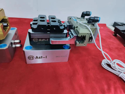 Étau pneumatique de fixage au zéro absolu pneumatique en acier dur d'air de la palette 0.005mm