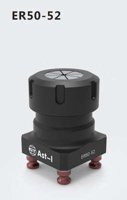 Changement rapide au zéro absolu de trou de Chuck Serrated Jaws With 4 de bague d'ER50-52 ER