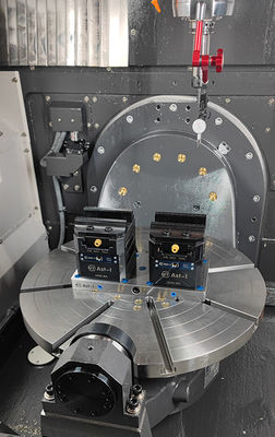 Montages d'appareil d'éclairage d'axe avec 3/4/5 appui d'axe de commande numérique par ordinateur - OEM 208*106*25mm disponibles